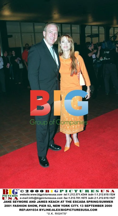 Jane Seymore and James Keach at Escada Fashion Show