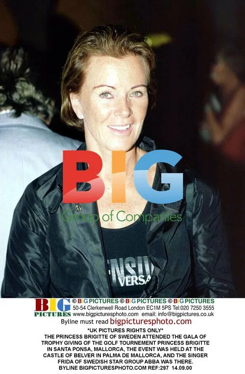 Princess Brigitte of Sweden at Golf Gala in Mallorca