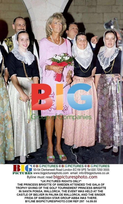 Princess Brigitte at Gala in Mallorca
