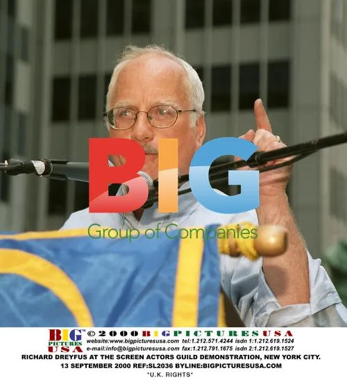 Richard Dreyfus at SAG Demonstration