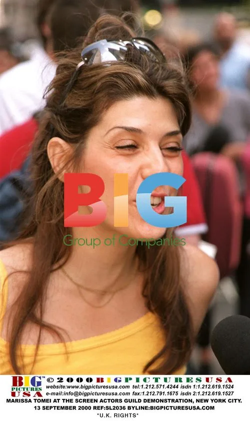Marissa Tomei at SAG Demonstration