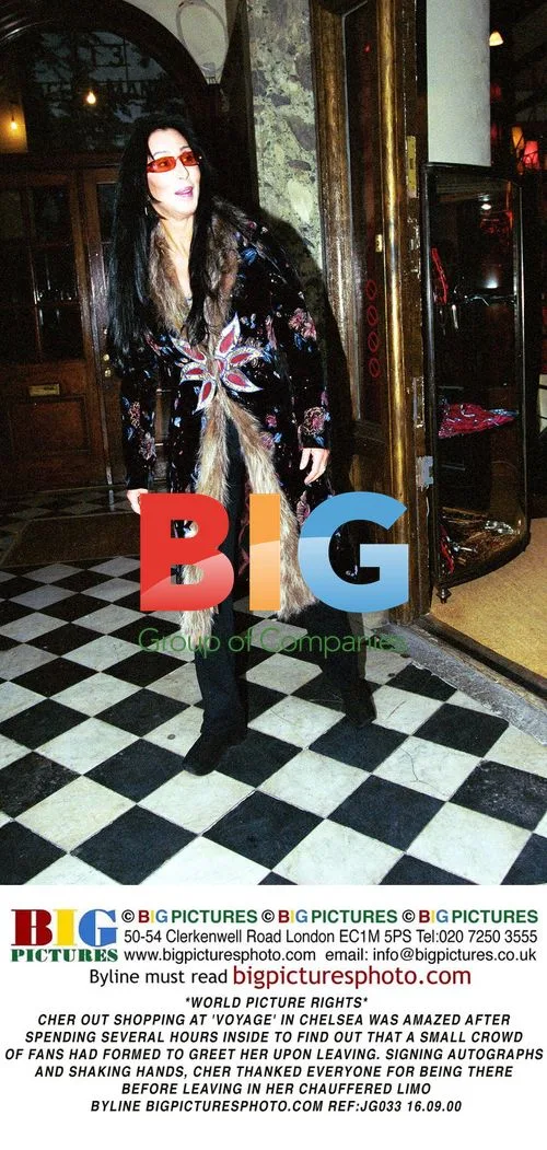 Cher Shopping at Voyage Store