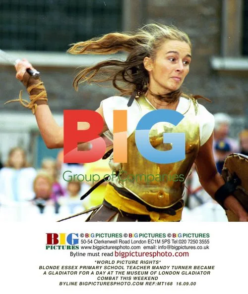 Blonde Essex Teacher Becomes Gladiator