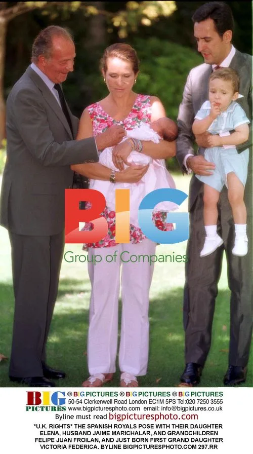 Spanish Royals Pose with Family