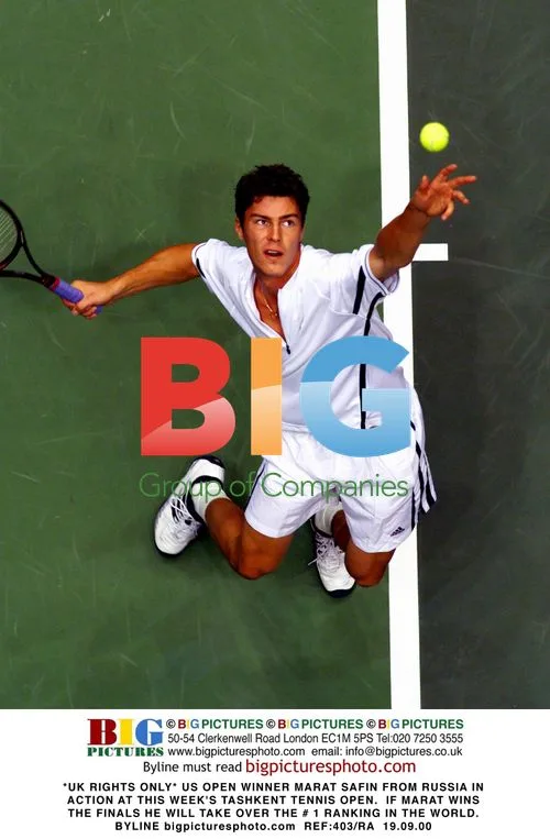 Marat Safin at Tashkent Tennis Open
