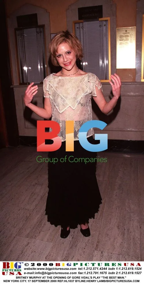 Britney Murphy at The Best Man Play Opening