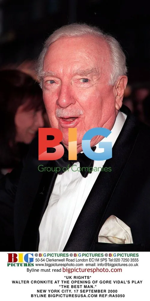 Walter Cronkite at "The Best Man" opening