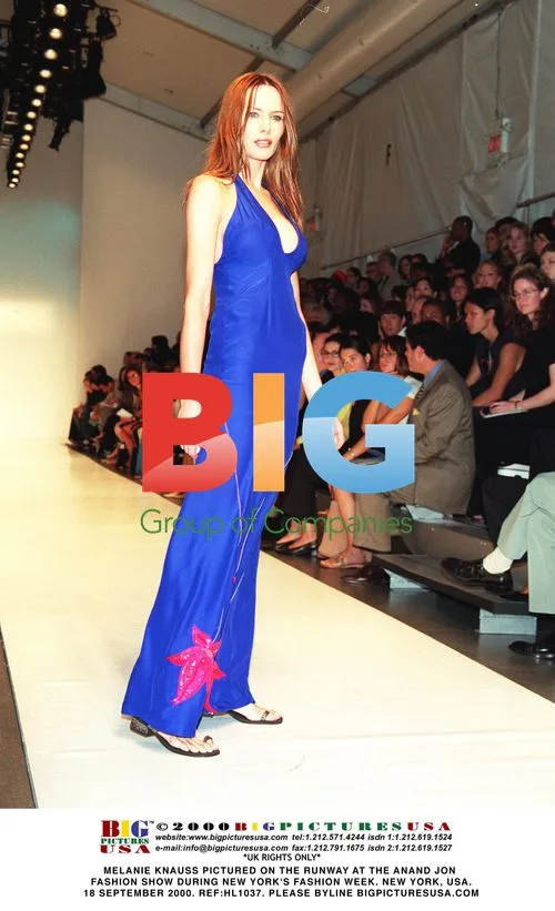 Melanie Knauss at Anand Jon Fashion Show