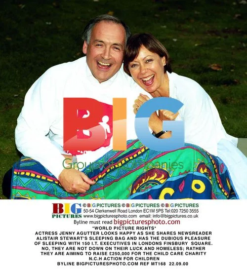 Jenny Agutter Shares Sleeping Bag with Alistair Stewart