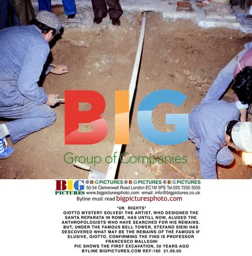 Archaeologists Discover Possible Remains of Giotto