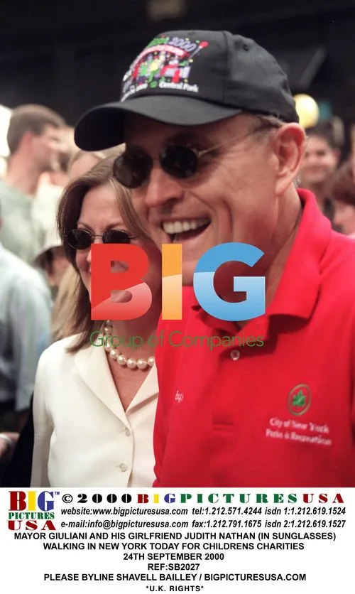 Giuliani and Nathan Walking in New York