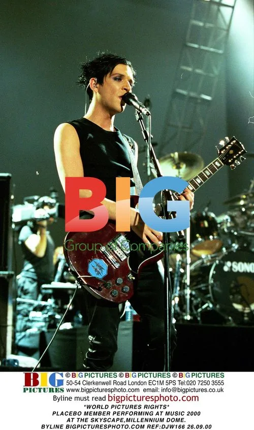 PLACEBO MEMBER AT MUSIC 2000 IN MILLENNIUM DOME