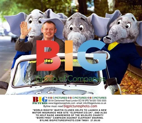 Martin Clunes launches Elephant.co.uk