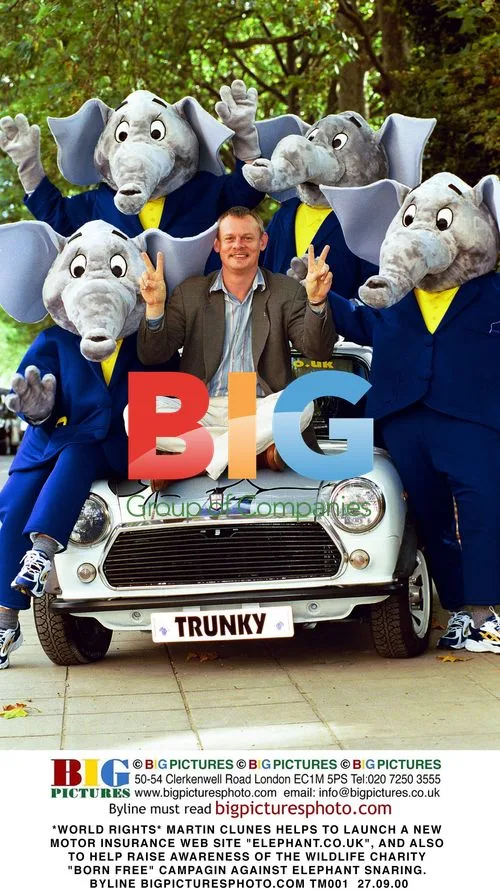 Martin Clunes launches Elephant.co.uk
