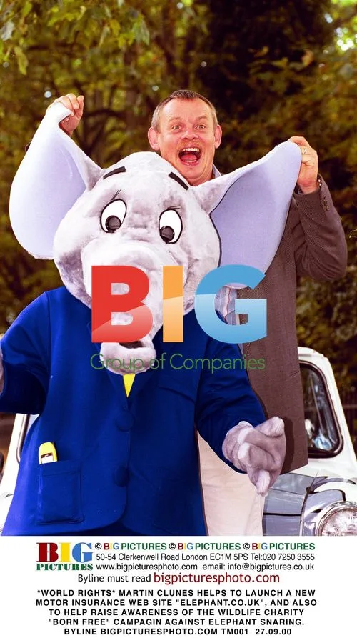 Martin Clunes launches Elephant.co.uk