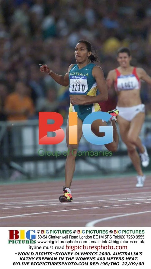 Kathy Freeman at 2000 Sydney Olympics