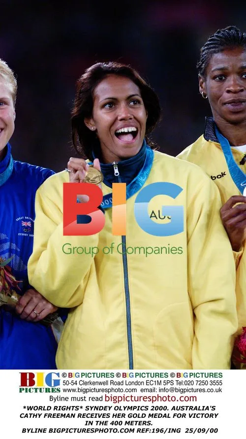 Cathy Freeman Wins Gold in Sydney Olympics