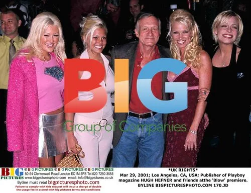 Hugh Hefner at Blow premiere