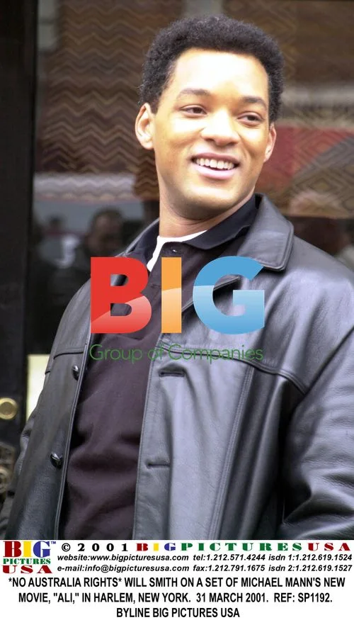 Will Smith on Set of 'Ali' in Harlem