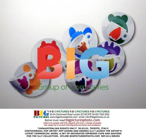 Jeff Koons and Andrea Illy Launch Illy Collection