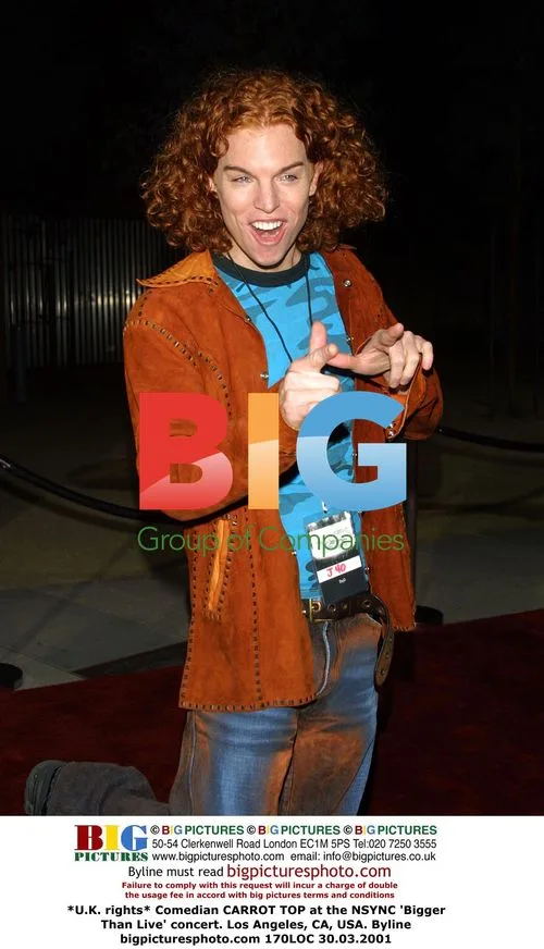 Carrot Top at NSYNC 'Bigger Than Live' Concert