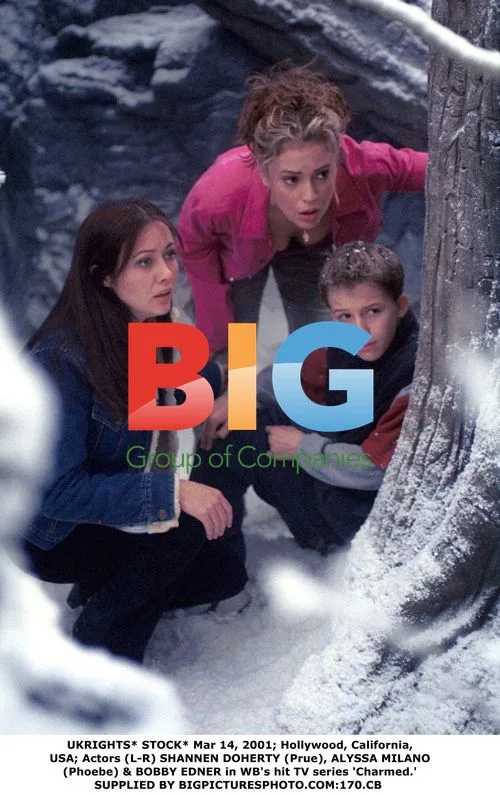 Charmed Cast on Set