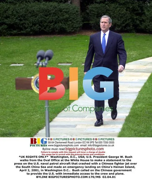 Bush Addresses Spy Plane Incident