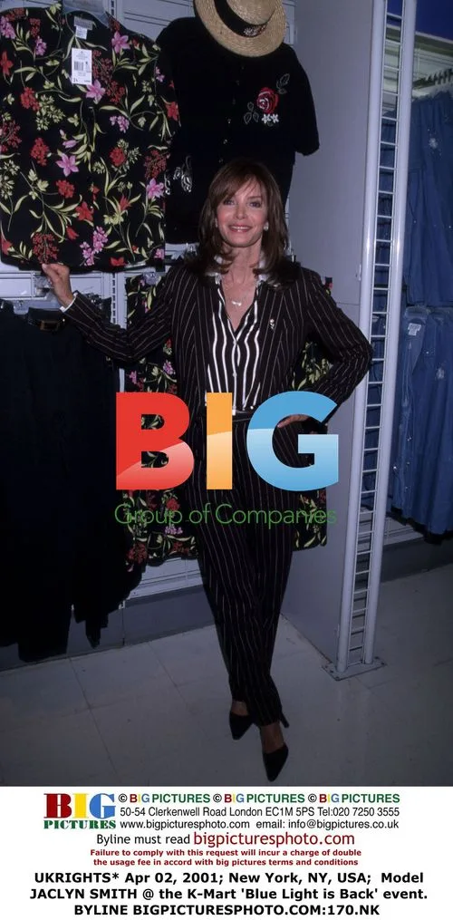 Jaclyn Smith at K-Mart 'Blue Light is Back' event