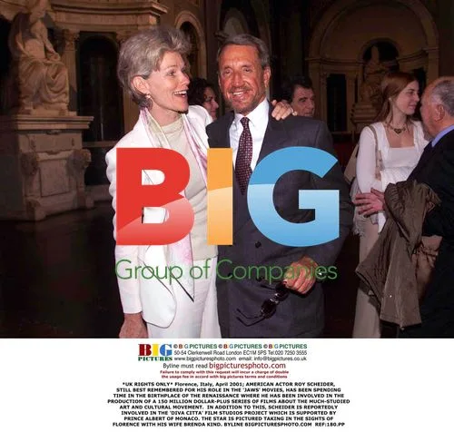 Roy Scheider Sightseeing in Florence, Italy