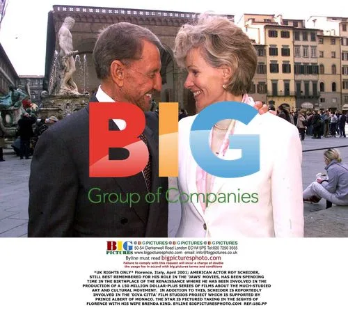 Roy Scheider Sightseeing in Florence