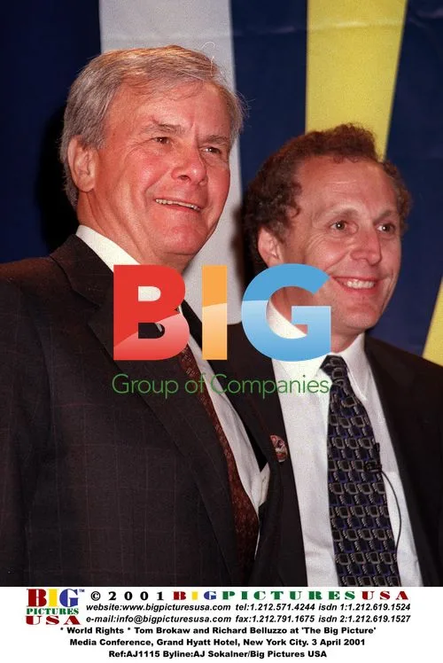 Tom Brokaw and Richard Belluzzo at 'The Big Picture' Media Conference
