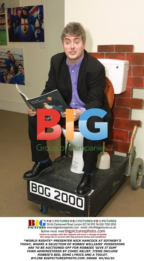 Robbie Williams' Items Auctioned