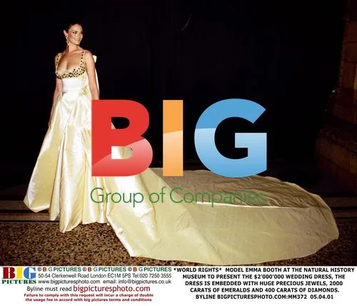 Emma Booth Presents $2M Wedding Dress