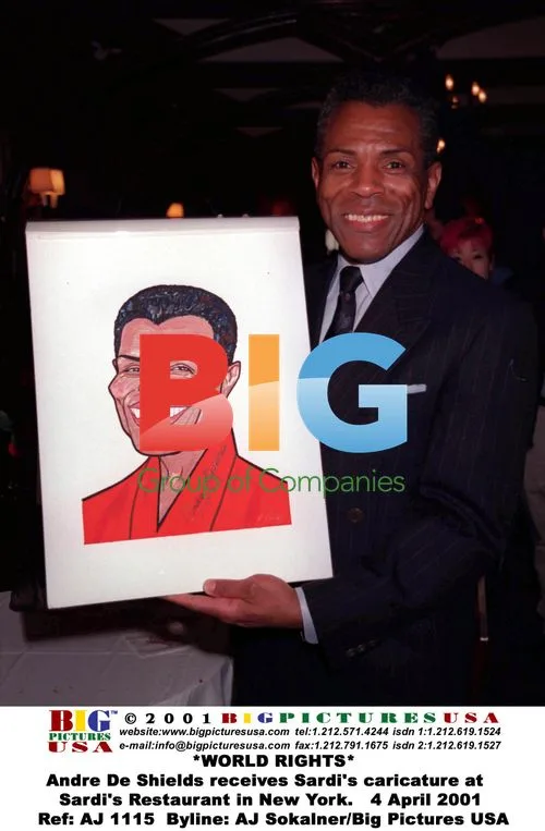 Andre De Shields Receives Sardi's Caricature