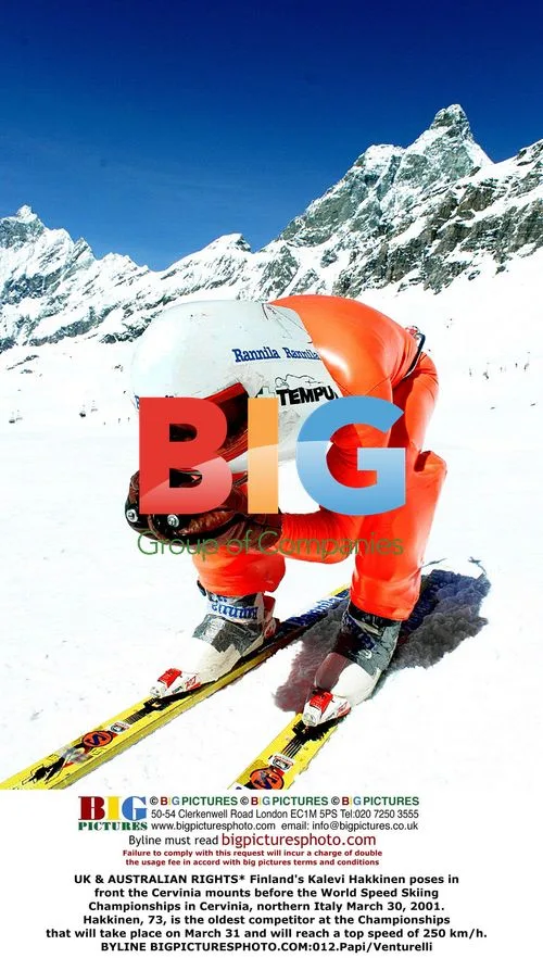 Kalevi Hakkinen at World Speed Skiing Championships