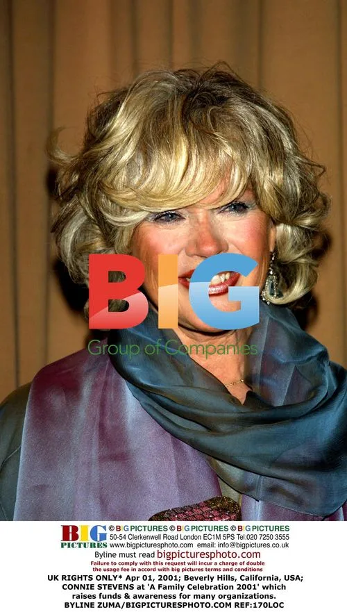 Connie Stevens at 'A Family Celebration 2001'