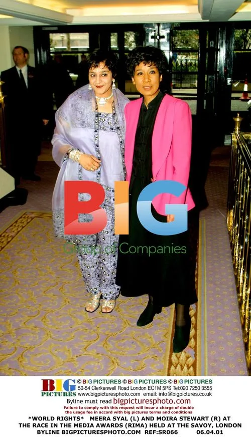 Meera Syal and Moira Stewart at RIMA