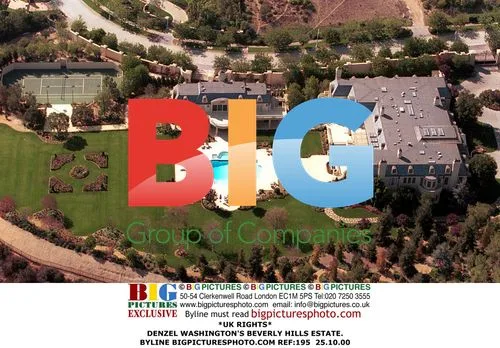 Denzel Washington's Beverly Hills Estate
