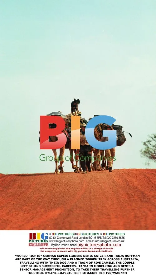 German Expeditioners on Trek Across Australia