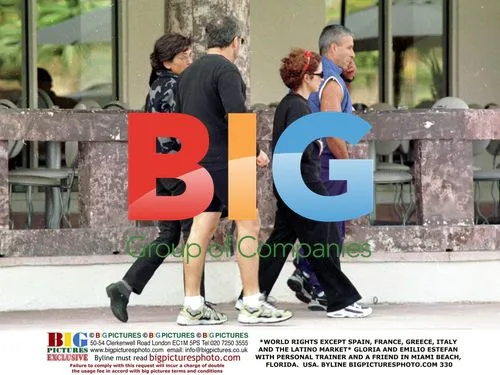 Gloria and Emilio Estefan in Miami Beach