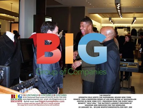 Giants' Shopping Spree at Kenneth Cole