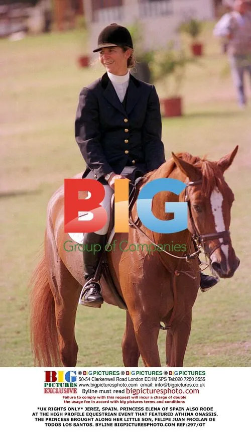 Princess Elena of Spain at Equestrian Event