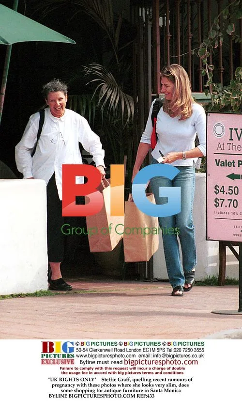 Steffie Graff shopping for antique furniture