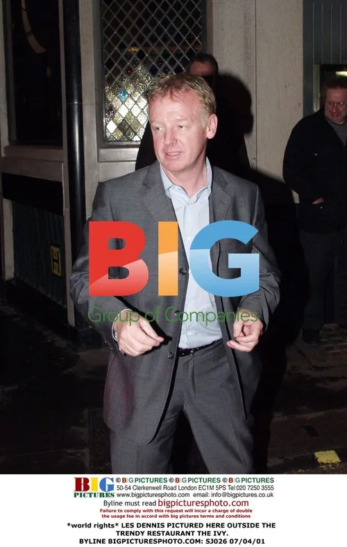Les Dennis at The Ivy restaurant