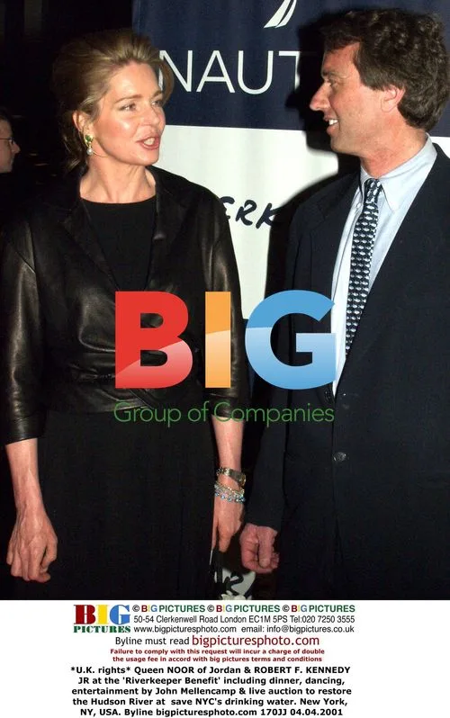 Queen NOOR & ROBERT F. KENNEDY JR at Riverkeeper Benefit