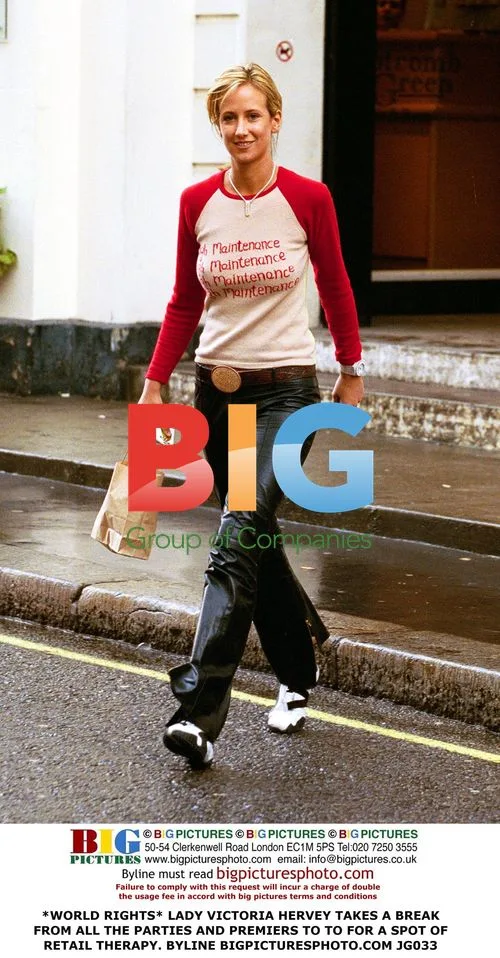 Lady Victoria Hervey out shopping