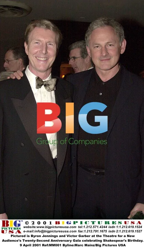 Byron Jennings and Victor Garber at Theatre Gala