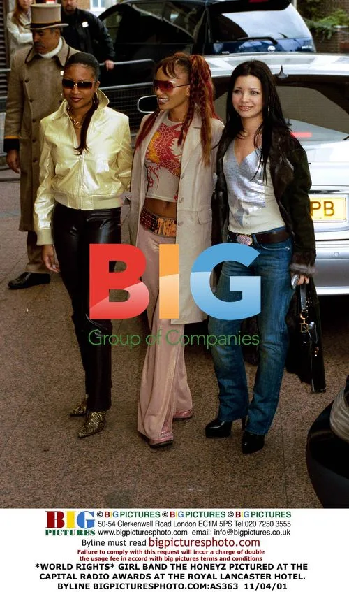 The Honeyz at Capital Radio Awards