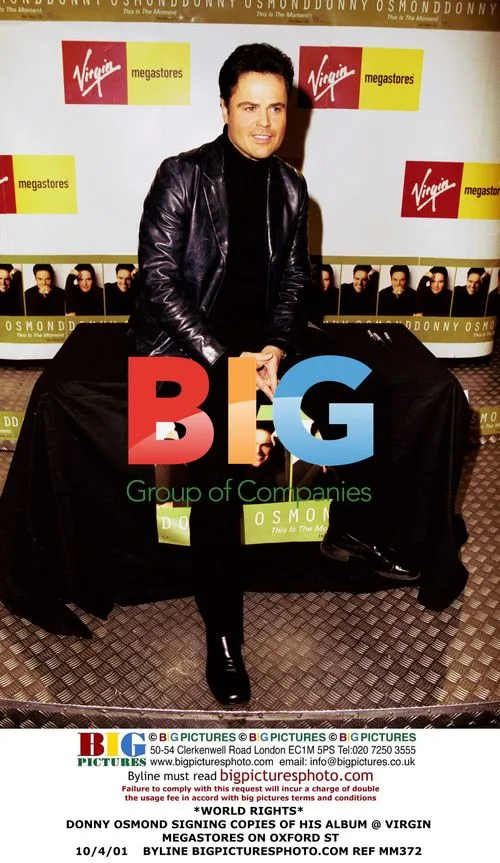 Donny Osmond Album Signing at Virgin Megastore