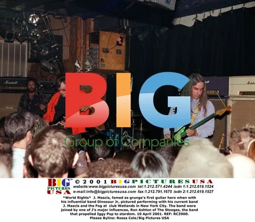 J. Mascis of Dinosaur Jr. performs with The Fog